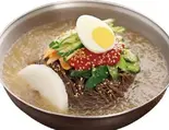 水冷麵(新大久保韓国横丁 マポ豚足)