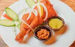タンドリーチキン フルサイズ/tandoori chicken full size1p（【ドバイ5ッ星ホテル出身シェフの店】インドネパール料理ダイニングバー ジョティ）