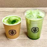 抹茶ラテ ( Hot / Iced ) Matcha Latte（江戸 WALL CAFE）
