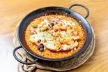 海老とチーズのトマトパエリア（スペインバルmassa）