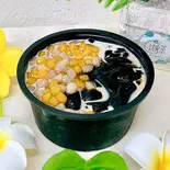 芋圓仙草 Taro ball taiwan grass jelly 芋圆烧仙草(悦茶 JOYTEA 湊川店)