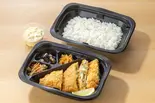 バジルチーズのアジフライ弁当（大戸屋ごはん処 鶴見西口店）