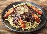 ソーセージジャジャン麺(新宿ブルダックポックンミョン 弘明寺店)