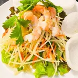 青パパイヤサラダ GỎI ĐU ĐỦ TÔM THỊT（KOIベトナムフォー）