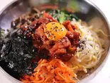 (NEW)ピリ辛プルゴギ_ビビンパ(おかず3品付き。)（韓国料理 ホンデポチャ 中目黒店）