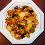 鶏肉の四川風炒め(喜味家)