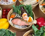 低脂質大盛りさけ弁当(もち麦200Gあり)(大盛り和膳 ひかえめ堂)