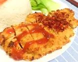 チキンカツ丼(鸡排盖饭)(台湾無骨香脆鶏柳)