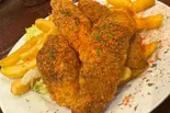 フライドチキン＆ポテト（FLASHBACK CAFE）