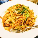 ミックスミーゴレン (Chicken & Vegetable Mi-Goreng)(アナム本格インド料理)