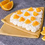 オレンジ純生クリーム(Creperie ユニーぷ)