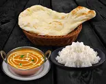 ナンカレーセット Naan Curry Set（ボレババ インド レストラン＆バー）