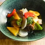 鶏の唐揚げ(黒酢あんかけ)(玄玄)
