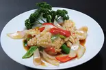 イカのXO醤炒め（蓬莱春飯店 本店）