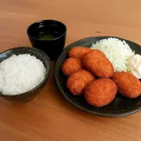 梅しそ揚げ定食（みやこどり）