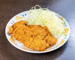 シングルチキンカツ定食（リピーター続出！ご飯大盛り無料(一部例外あり)とんかつ大将筑紫通り店）