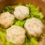 九条ネギ焼売(3個)Kujo green onion shumai（けむり屋 なんば2号店）