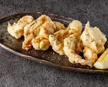 鶏むね肉の旨衣天ぷら（海鮮鮨と鶏白湯おでん 魚でん 船橋本店）