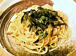 和風パスタの明太マヨソース和え(餃子工房ちびすけ 梅田総本店)