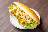 蒸し鶏とキャロットラぺ（恋ヶ窪のコッペ屋さん クラウン）