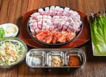 サムギョプサルセット【2人前】（韓国料理Kokio Chicken北赤羽店）