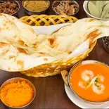 えびカレーセット Shrimp Curry ＆ Nan Set（ビシュヌデビ）