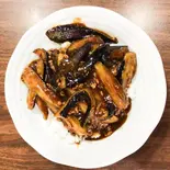 マーボーナスあんかけご飯(龍盛菜館 水天宮店)