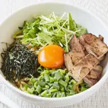 炙りチャーシューまぜそば Flame Cooked Pork Fillet Mixed Noodles（まぜそばラーメンwith）