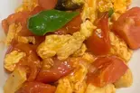 番茄炒蛋 レタスと玉子の香り炒め（上海苑）