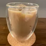 アイスカフェオレ（tanom cafe）