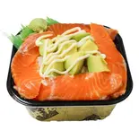 サーモンアボカド丼(笹舟丼丸 仲宿店)