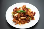 激辛鶏肉四川風炒め（秦唐記 ビャンビャン麺(神保町店)）