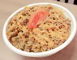 ビーフケバブ丼Beef kebab bowl（ビクトリア ケバブ ビリヤニ ハラル 専門店Victoria Kebab Biryani Halal house）