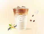 バニララテ【香草拿铁】（Cotti Coffee 難波店）