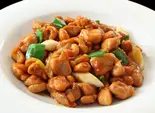 鶏肉カシューナッツ炒め(腰果鸡丁)（千葉餃子 船橋店）