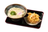 159_かき揚げ天うどん(資さんうどん 博多千代店)