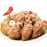 スパイシーガーリック醤油チキン（さかうえのポチャ）