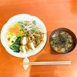 日替わりベジ丼セット（坂の上 Cafe＆Bar）