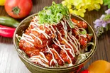 【6個】ヤンニョムからあげ丼（オム卵からあげ丼 火の鳥 天下茶屋店）