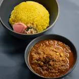 チキンカレーとライス Chicken curry ＆ rice（ハブモアカレー）