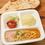キーマカレーセットKeema Curry Set（美味しい本場のインドカレーBOMBAY CAFE ＆ BAR）