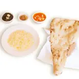 Aコンボ ライス＆ナンカレーデザート a Combo  Rice ＆ Nan+ 2 Curry+  1 Dessert（本格カレースターケバブ ビリヤニ ハラル専門店）