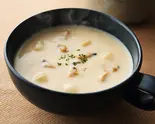 クラムチャウダー（博多名物やみつき黒カレー堂 BistroRYU 吹田）