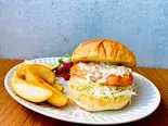 エビカツバーガーとドリンク(S)セット(オプションあり)(プティアクイーユ)