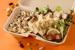 【健康＆美容食】ねぎ塩麹チキンの十八穀米のセット Green Onion Salt Koji Chicken ＆ Mixed Grain Rice Set（【ヘルシー＆高タンパク弁当】鶏あえずタンパク 幡ヶ谷店）