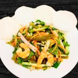 NOM RAU TIEN VUA TOM CHA野菜海老のサラダ（Xin Chao Viet Nam Ikebukuro）