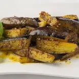 【31】ナスのガーリックグリル/Eggplant with Garlic Grill（インド料理ガンジス）