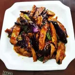 豚肉と茄子の甘味噌炒め(中華料理 宮)