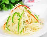 凉拌土豆丝  ジャガイモの和え物（湘味食府）