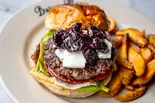 チェリーバーガー 広尾・恵比寿限定(フレンチフライ付) Cherry Burger with French Fries（BurgerMania恵比寿店）